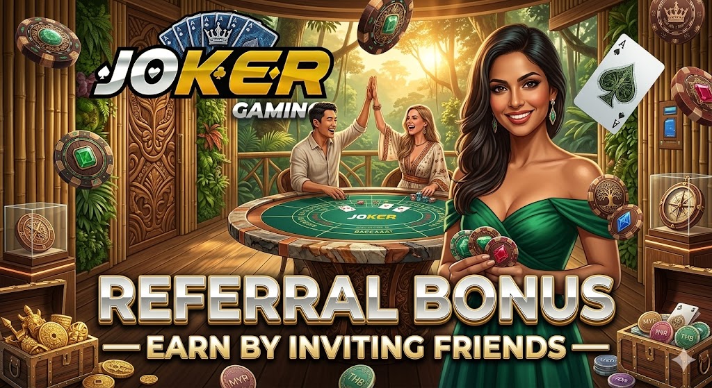 Joker123 Referral Bonus